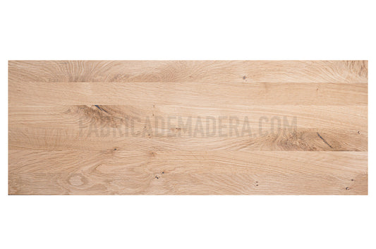 PELDAÑO DE ROBLE Lamina Entera Con Nudos 20 mm grosor ES