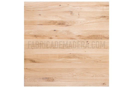 DESCANSILLO DE ROBLE Lamina Entera Con Nudos 20 mm grosor ES