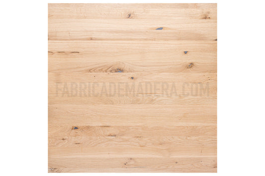 DESCANSILLO DE ROBLE Lamina Entera Con Nudos 40 mm grosor UA