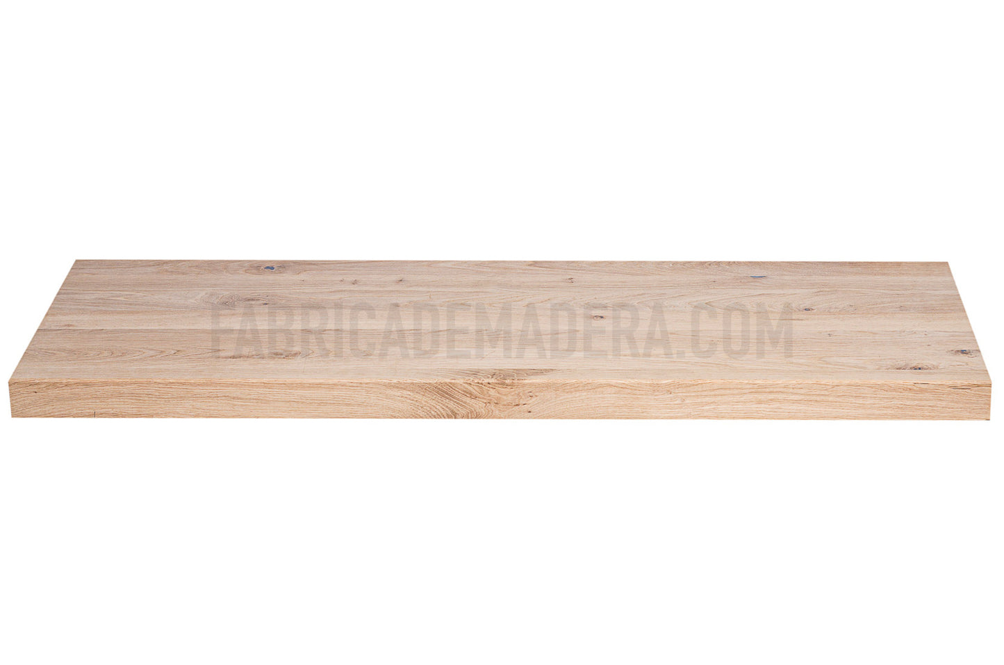 PELDAÑO DE ROBLE Lamina Entera Con Nudos 42 mm grosor ES