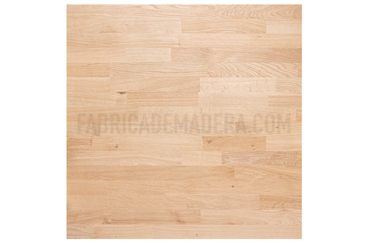 DESCANSILLO DE ROBLE Finger Joint Sin Nudos 27 mm grosor UA