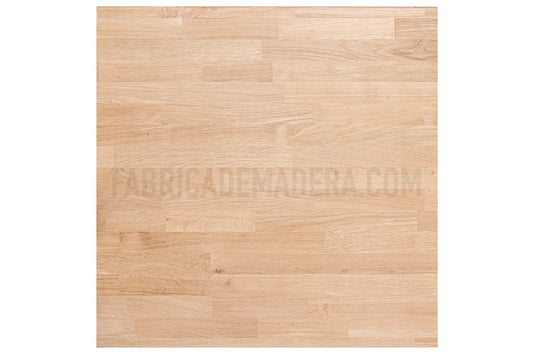 DESCANSILLO DE ROBLE Finger Joint Sin Nudos 50 mm grosor UA