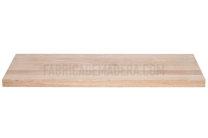 PELDAÑO DE ROBLE Lamina Entera Sin Nudos 32 mm grosor ES