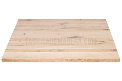 DESCANSILLO DE ROBLE Lamina Entera Con Nudos 32 mm grosor ES