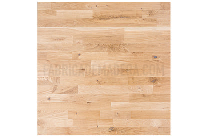 DESCANSILLO DE ROBLE Finger Joint Con Nudos 20 mm grosor UA