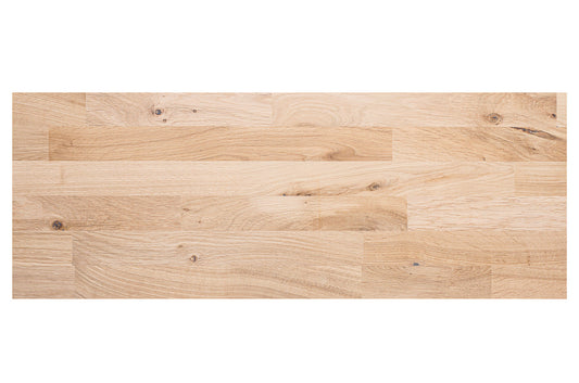 PELDAÑO DE ROBLE Finger Joint Con Nudos 20 mm grosor UA