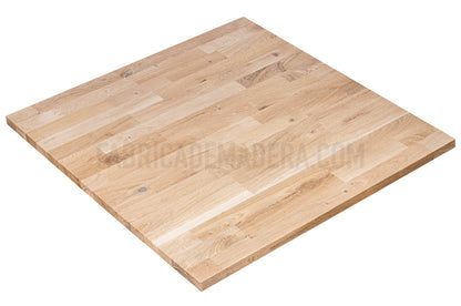 DESCANSILLO DE ROBLE Finger Joint Con Nudos 20 mm grosor UA