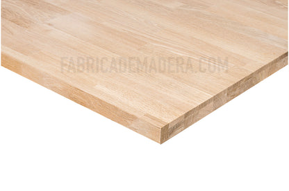 DESCANSILLO DE ROBLE Finger Joint Sin Nudos 42 mm grosor ES