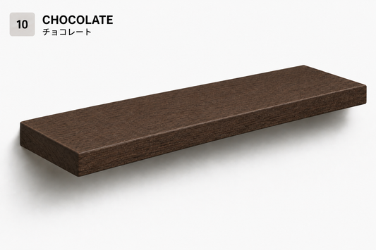 BOUQUET CLASSIC — Tono Chocolate | Balda de Roble de Lámina Entera | 7,5 cm