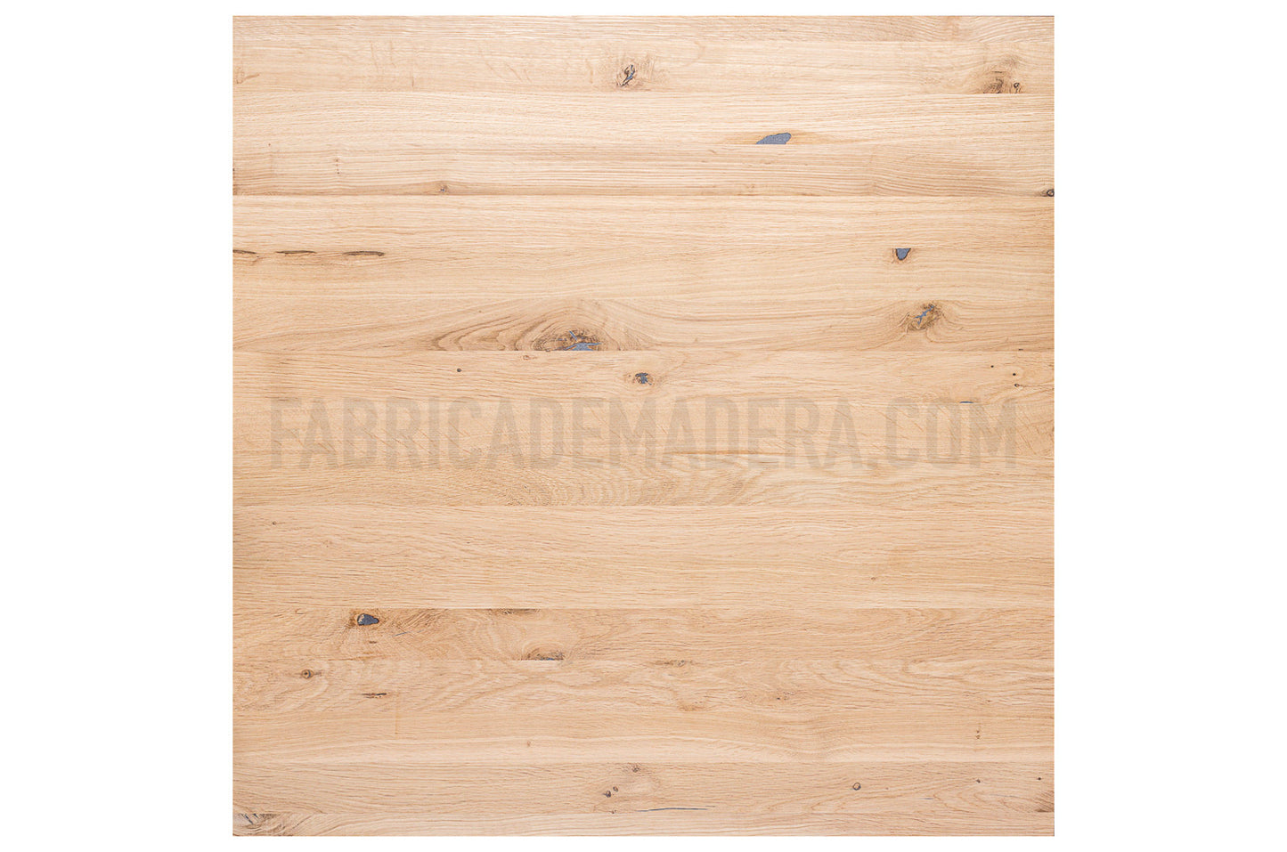 DESCANSILLO DE ROBLE Lamina Entera Con Nudos 100 mm grosor UA