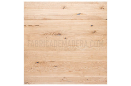 DESCANSILLO DE ROBLE Lamina Entera Con Nudos 100 mm grosor UA