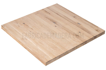 DESCANSILLO DE ROBLE Lamina Entera Con Nudos 100 mm grosor UA