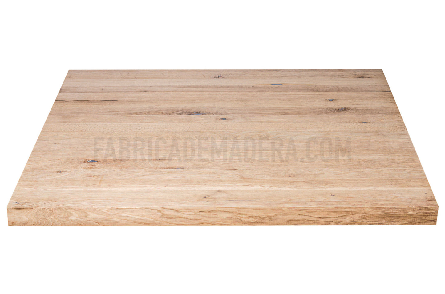 DESCANSILLO DE ROBLE Lamina Entera Con Nudos 100 mm grosor UA