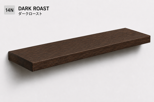 BOUQUET CLASSIC — Tono Dark Roast | Balda de Roble de Lámina Entera | 7,5 cm