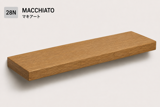 BOUQUET CLASSIC — Tono Macchiato | Balda de Roble de Lámina Entera | 4 cm