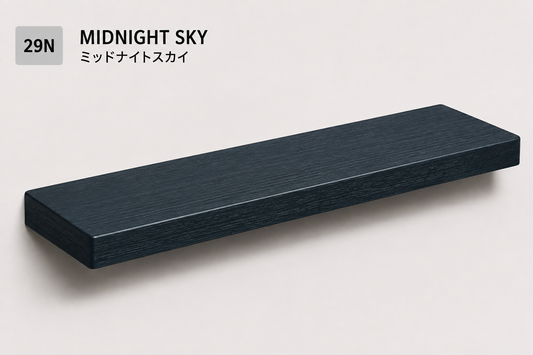 BOUQUET CLASSIC — Tono Midnight Sky | Balda de Roble de Lámina Entera | 4 cm
