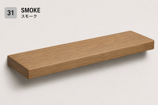 BOUQUET CLASSIC — Tono Smoke | Balda de Roble de Lámina Entera | 4 cm