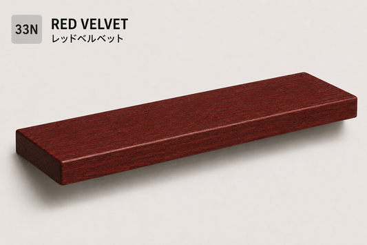 BOUQUET CLASSIC — Tono Red Velvet | Balda de Roble de Lámina Entera | 4 cm