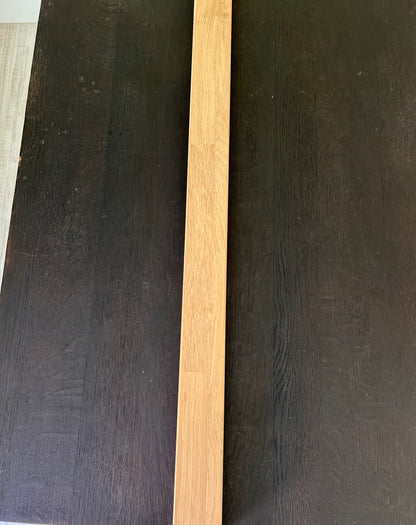 PASAMANOS DE ROBLE DE LAMINA FINGER JOINT CON RANURA