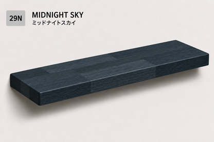PARQUET — balda flotante de roble macizo Finger Joint — tono Midnight Sky — 4 cm