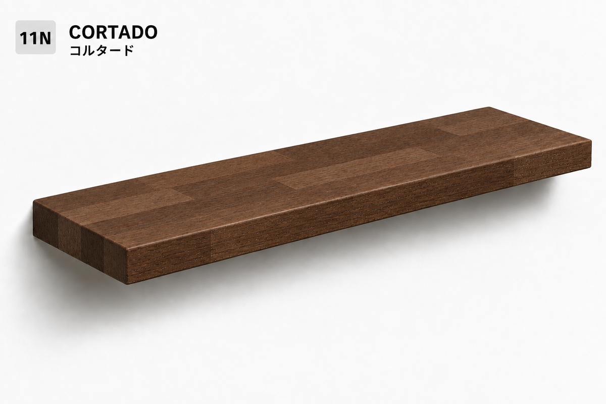 PARQUET — balda flotante de roble macizo Finger Joint — tono Cortado — 5,3 cm