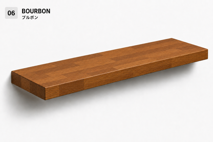 PARQUET — balda flotante de roble macizo Finger Joint — tono Bourbon — 4 cm
