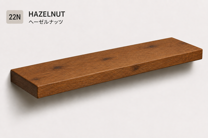 BOUQUET RUSTIC — Tono Hazelnut | Balda de Roble de Lámina Entera