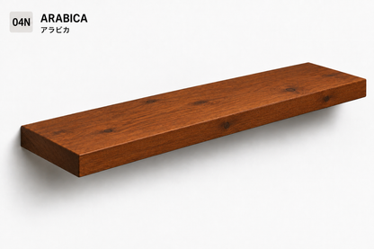 BOUQUET RUSTIC — Tono Arabica | Balda de Roble de Lámina Entera | 5,3 cm