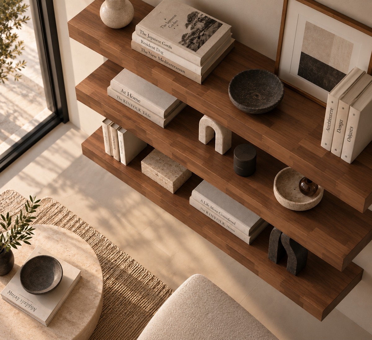 PARQUET — balda flotante de roble macizo Finger Joint — tono Vienna — 4 cm