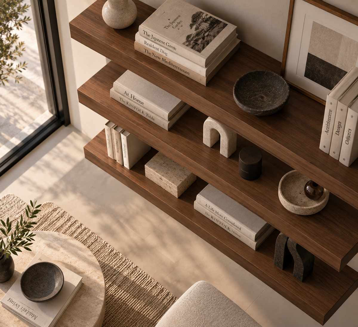 BOUQUET CLASSIC — balda flotante de roble macizo de lámina entera