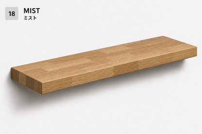 PARQUET — balda flotante de roble macizo Finger Joint — tono Mist — 3 cm