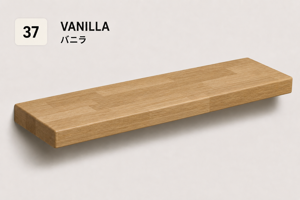 PARQUET — balda flotante de roble macizo Finger Joint — tono Vanilla — 5,3 cm