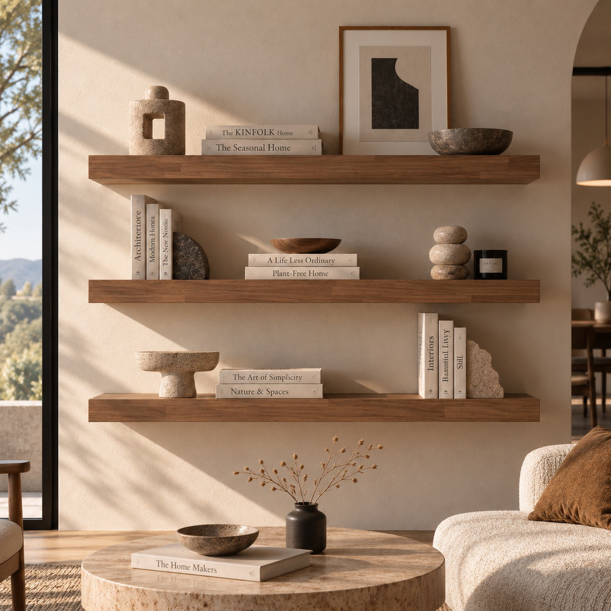 PARQUET — balda flotante de roble macizo Finger Joint — tono Arabica — 5,3 cm