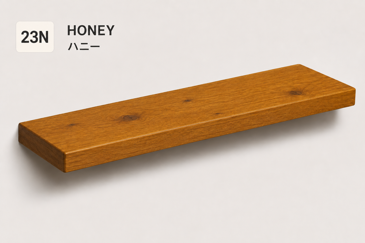BOUQUET RUSTIC — Tono Honey | Balda de Roble de Lámina Entera | 5,3 cm
