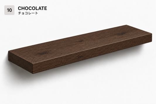 BOUQUET RUSTIC — Tono Chocolate | Balda de Roble de Lámina Entera