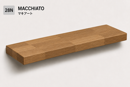 PARQUET — balda flotante de roble macizo Finger Joint — tono Macchiato — 4 cm