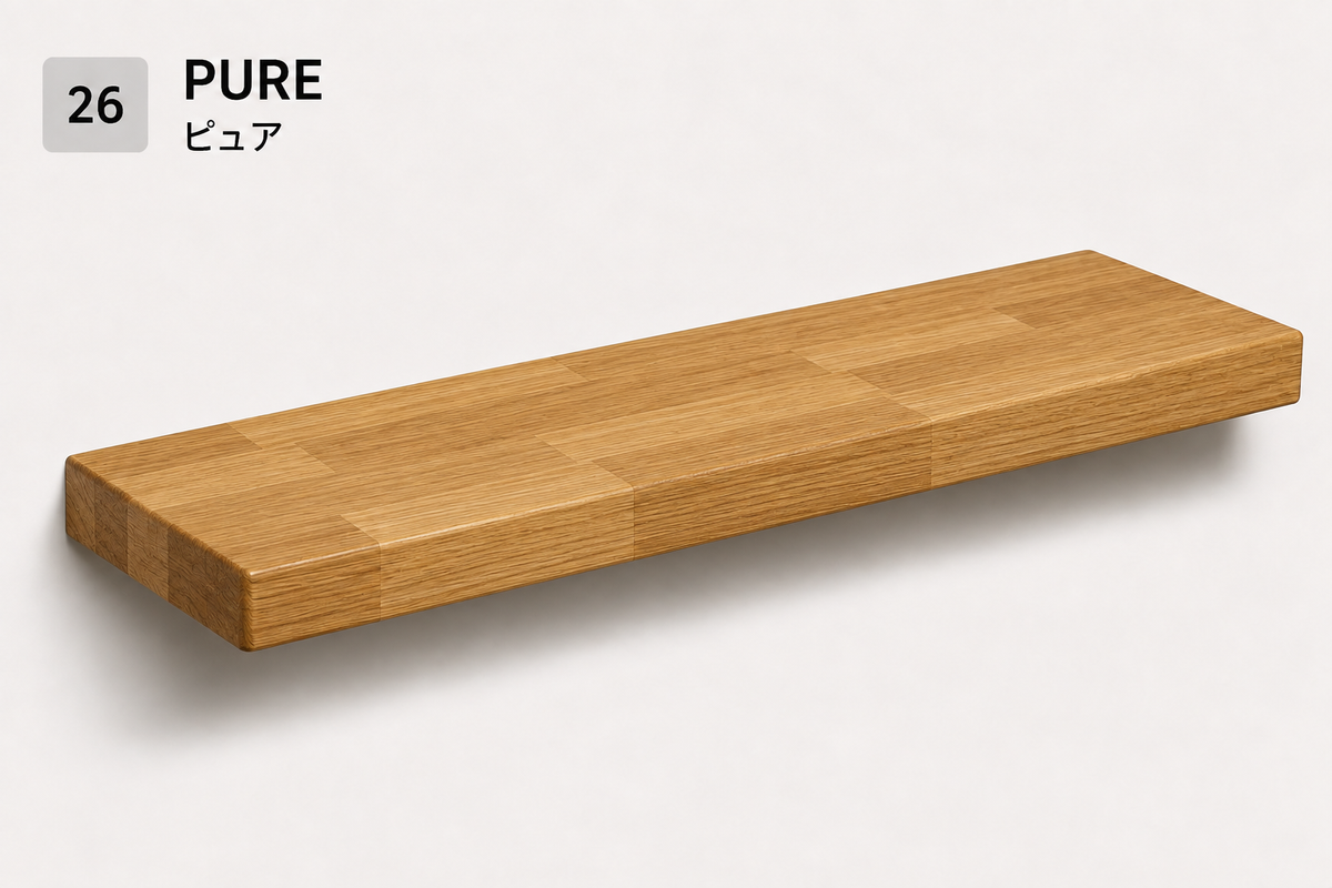 PARQUET — balda flotante de roble macizo Finger Joint — tono Pure