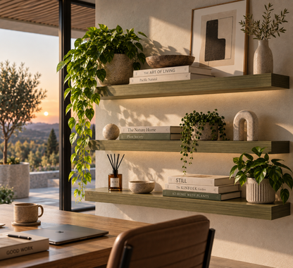 BOUQUET CLASSIC — balda flotante de roble macizo de lámina entera